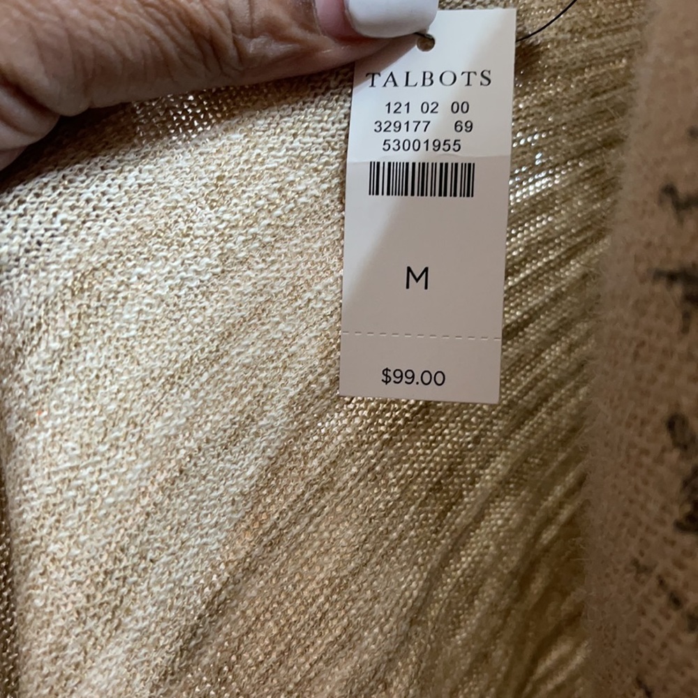 Talbots Long Sweater - Picture 4 of 5